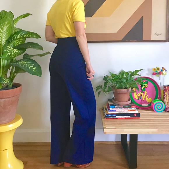 Vintage 70s coordinating pat suit 3 piece set M/L - Picture 7 of 8